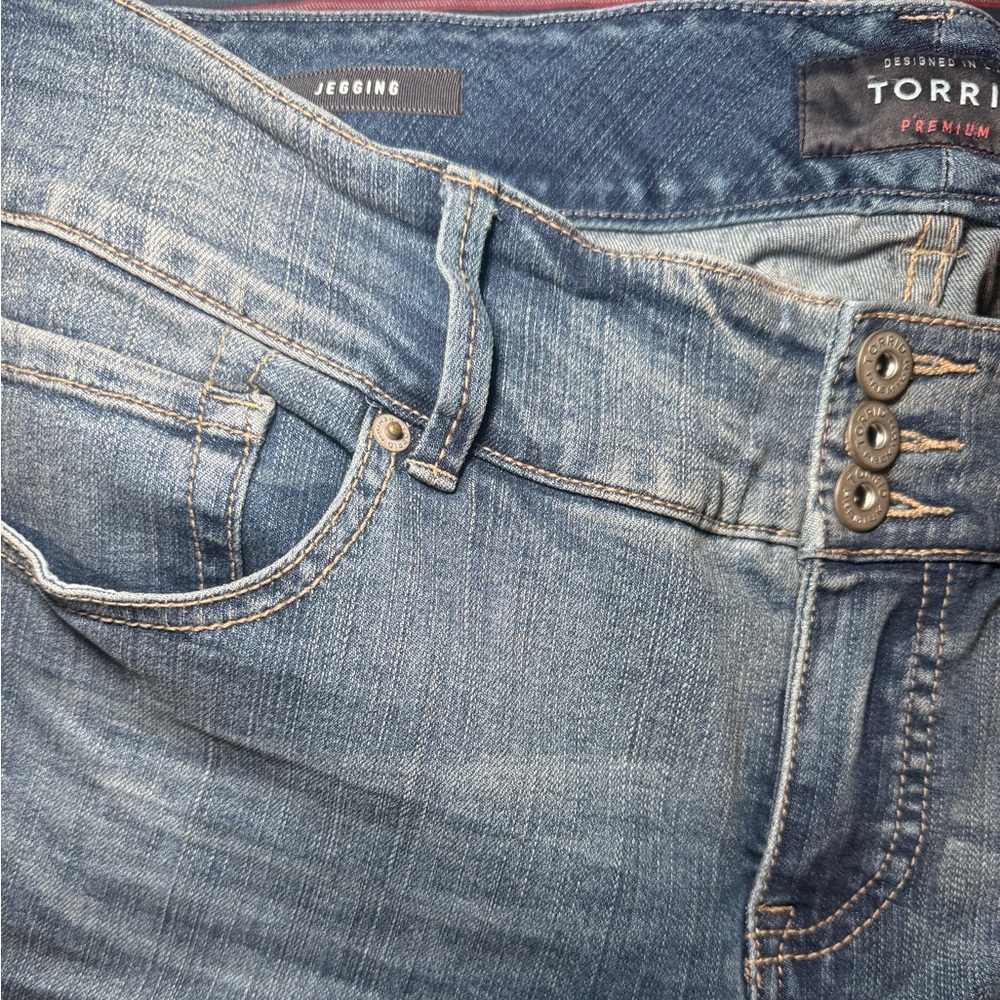 Torrid Premium Blue Jeggings